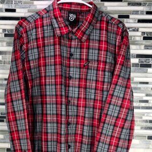 "LRG" WOVENS COLLECTIONS BUTTON DOWN SHIRT